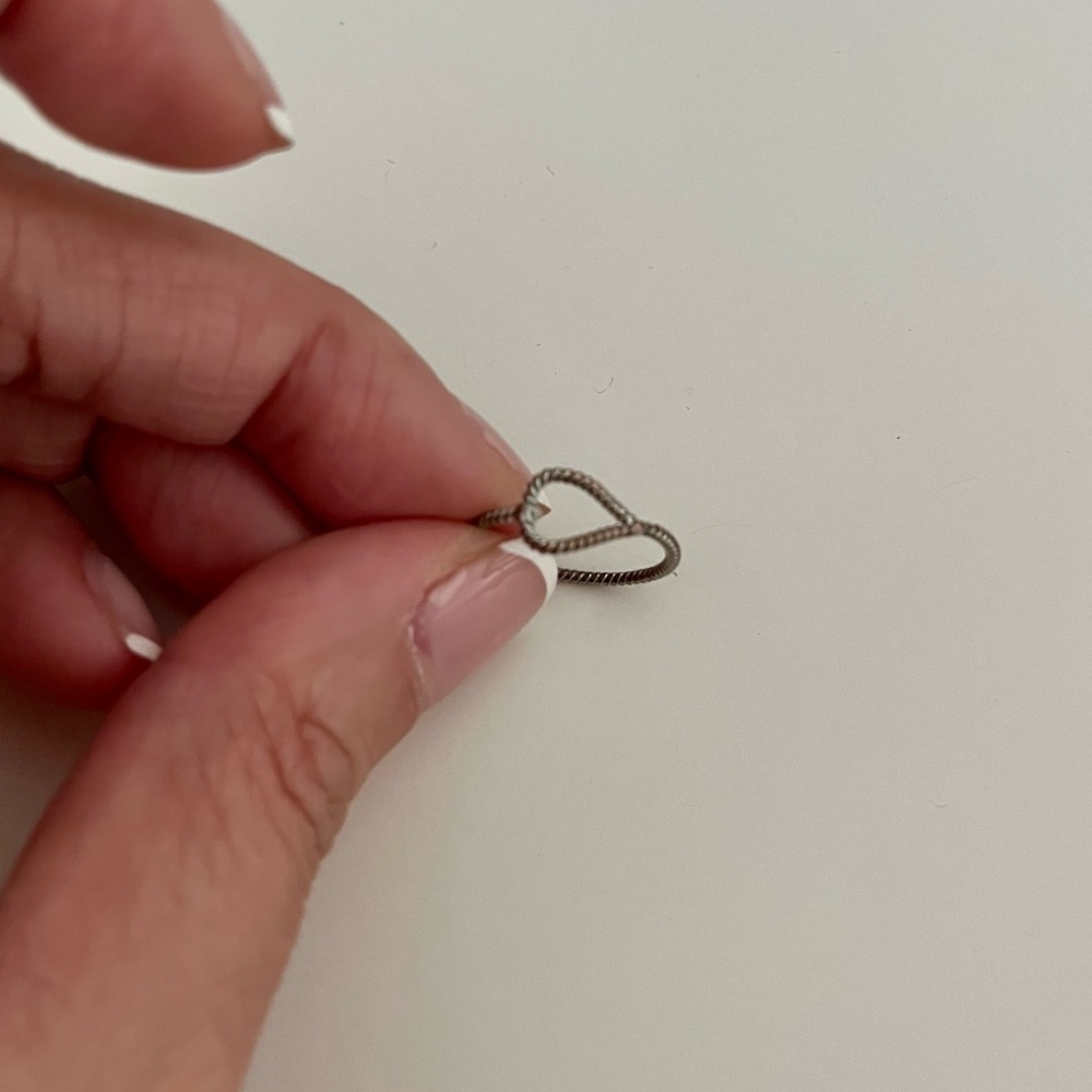 BRANDY MELVILLE Pinky Rope Twist Ring